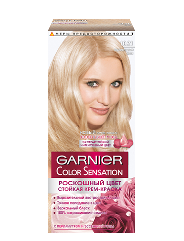 Краска для волос Garnier Color Sensation 10.21 Перламутровый шелк